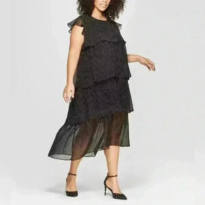 Who What Wear Polkadot Dress (P18)